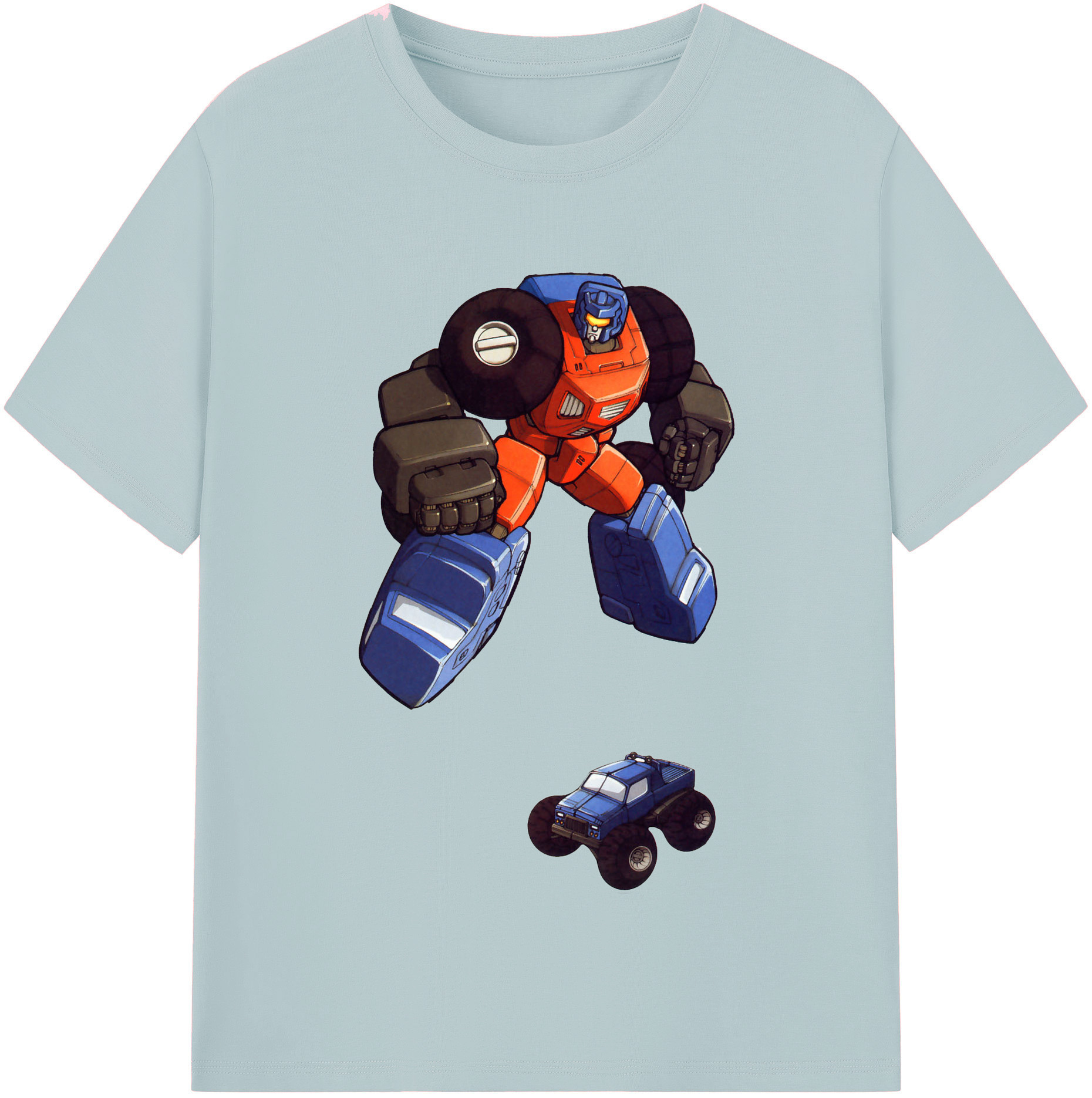 （画像用）  綿100％半袖Tシャツ（フロントプリント）